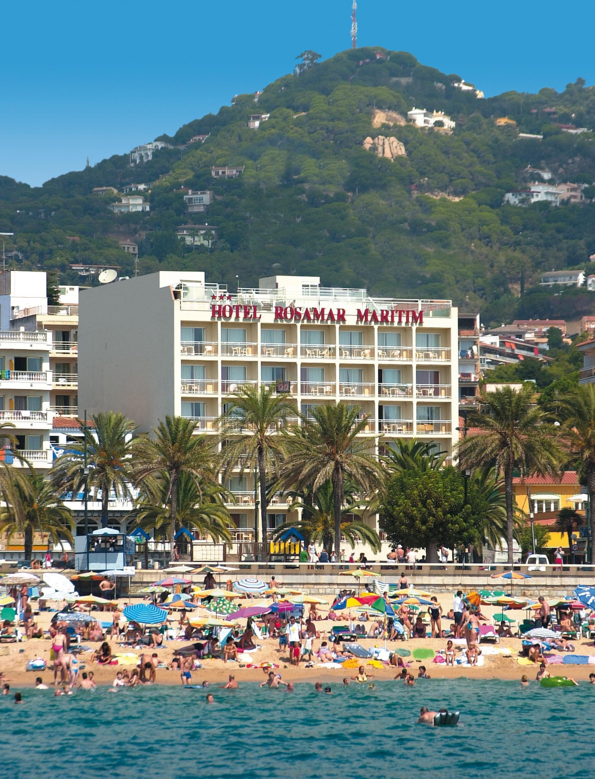 Rosamar Maritim 4* Hotel Lloret de Mar Bagian luar foto